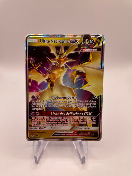 Pokémon Karte GX Ultra-Necrozma 95/131 Deutsch
