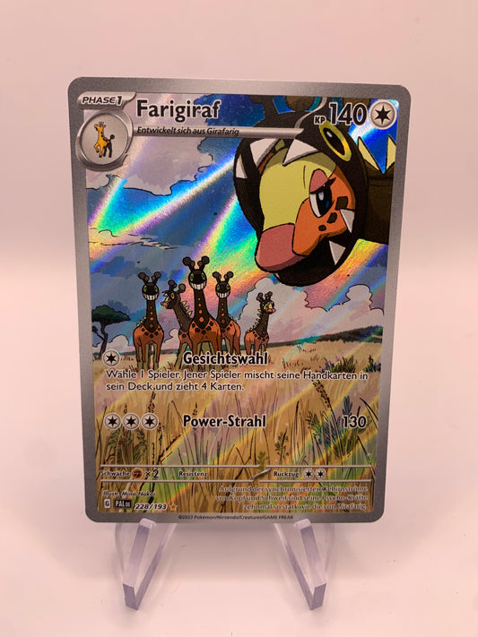 Pokemon Karte Art-Rare Farigiraf 228/193 Deutsch