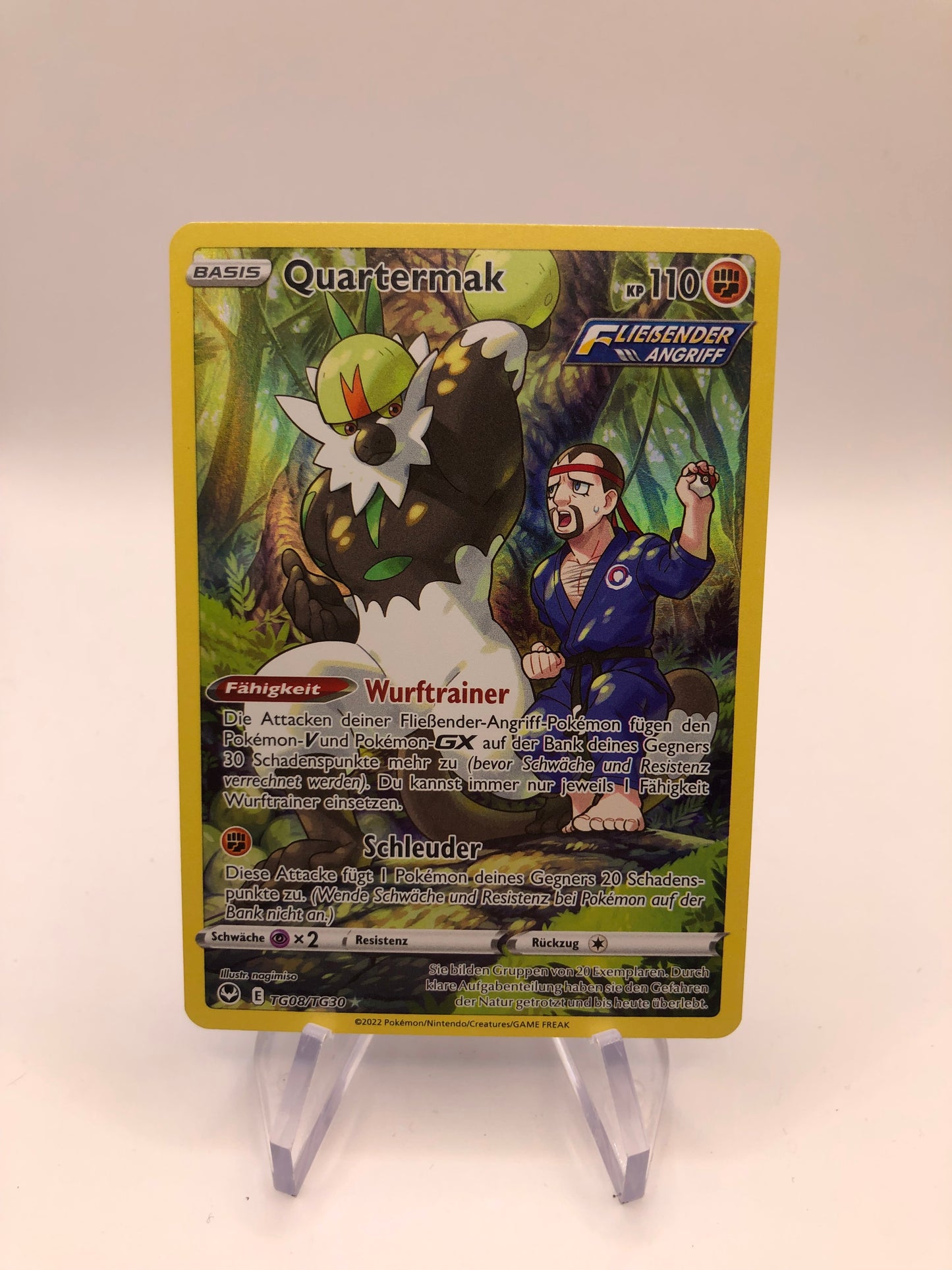 Pokemon Karte Art Rare Quartermak TG08/TG30 Deutsch