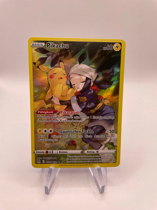 Pokemon Karte Art Rare Pikachu TG05/TG30 Deutsch
