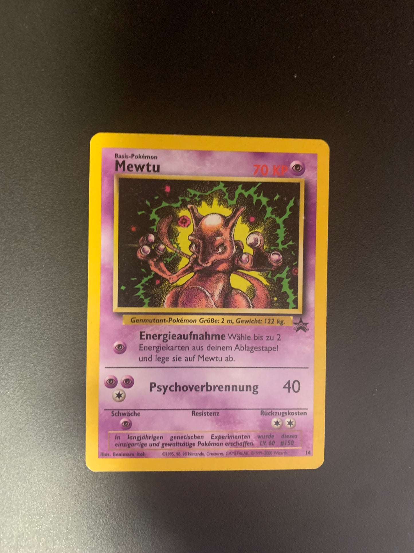 Pokemon Karte Promo Mewtu 14 Deutsch