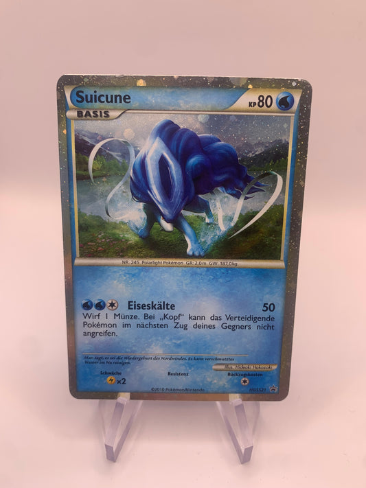 Pokemon Karte Promo Shiny Suicune HGSS21 Deutsch