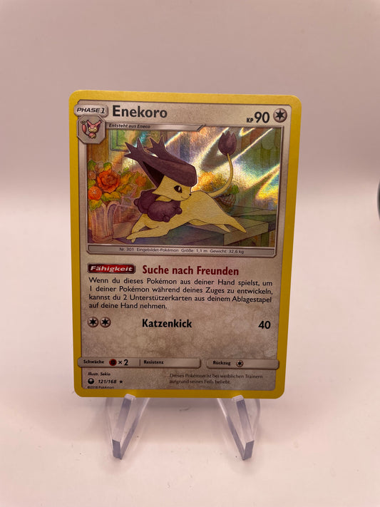 Pokemon Karte Holo Enekoro 121/168 Deutsch