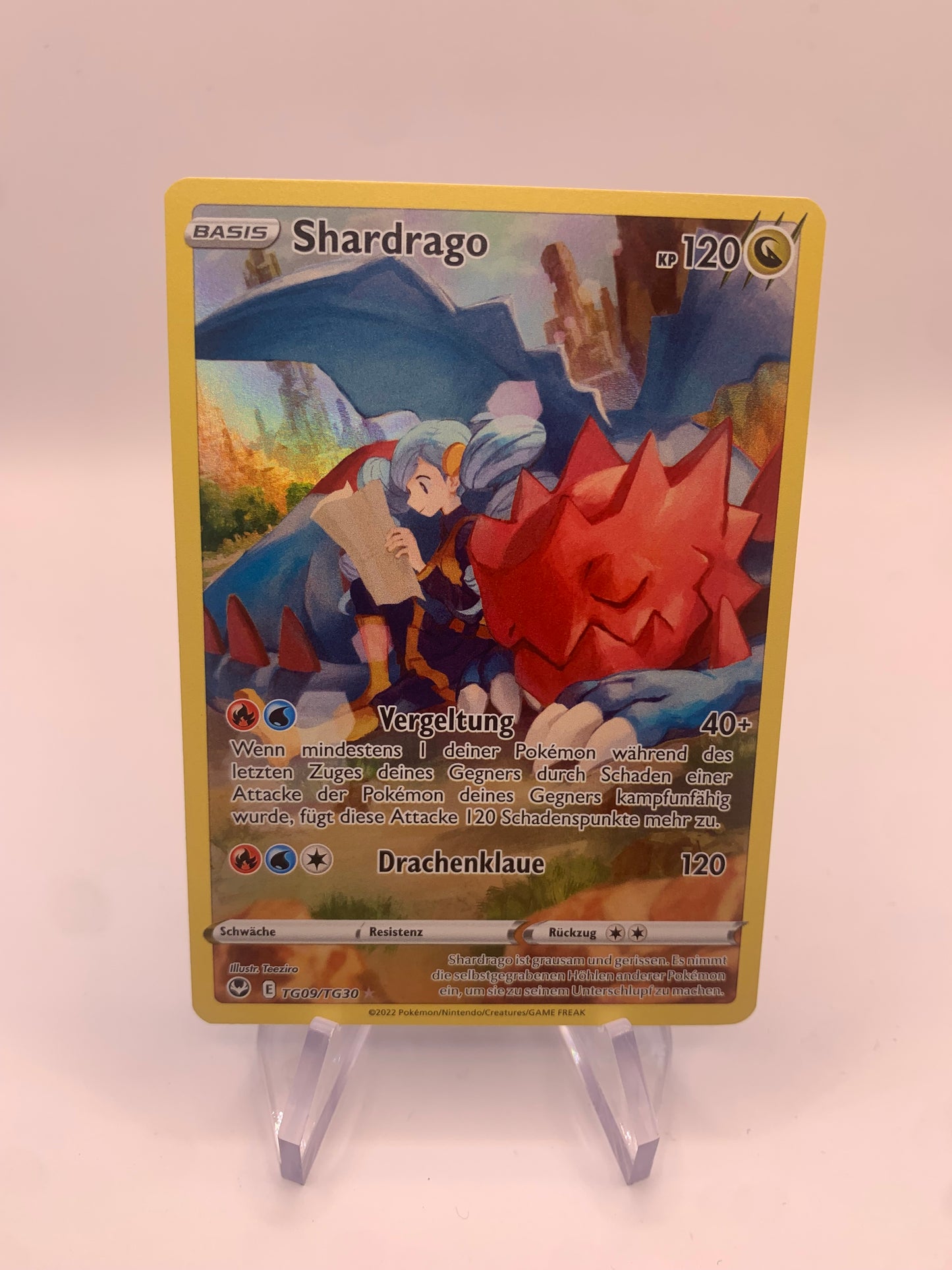 Pokemon Karte Art-Rare Shardrago TG09/TG30 Deutsch