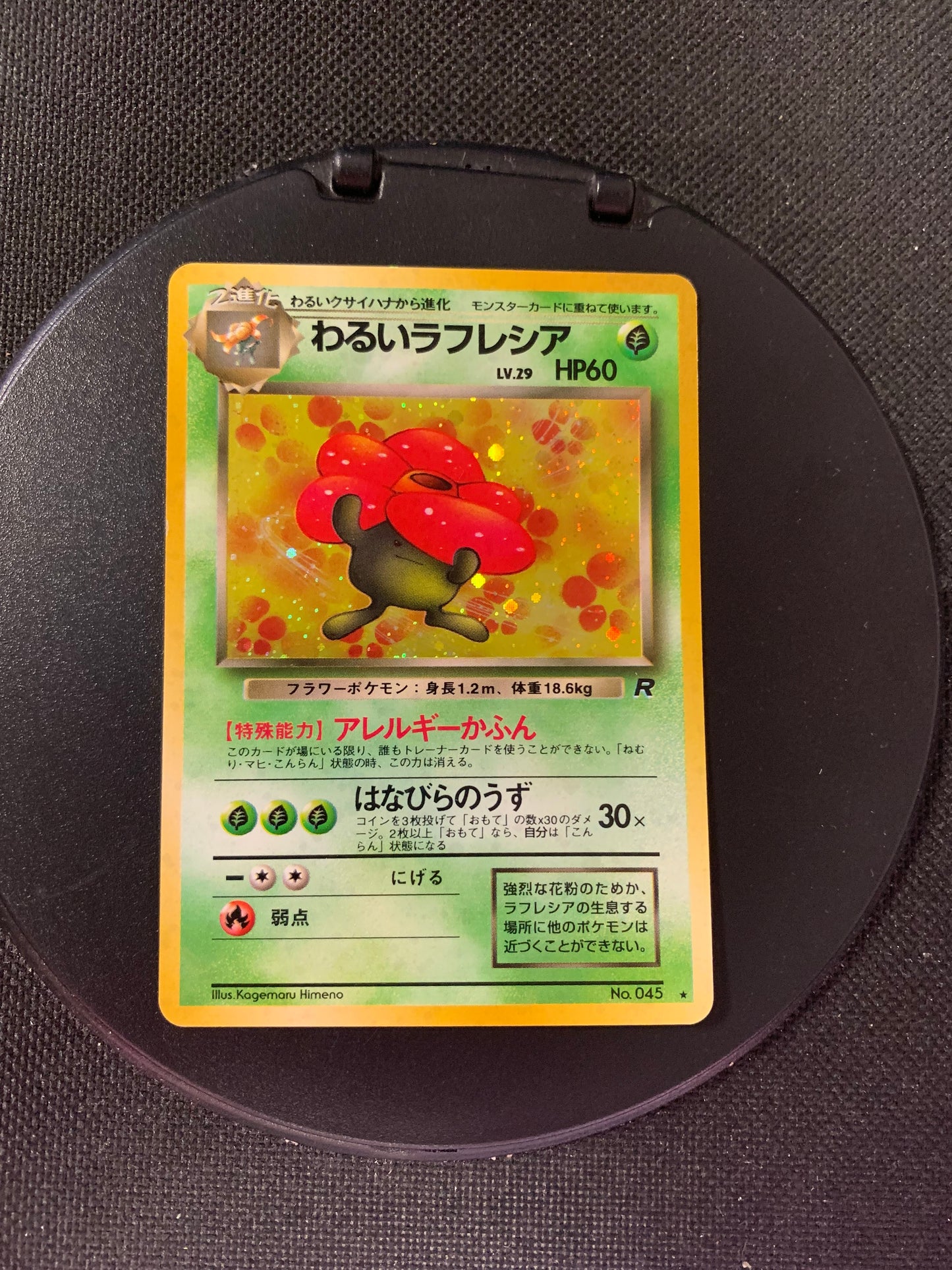 Pokemon Karte Holo Giflor No.45 Japanisch