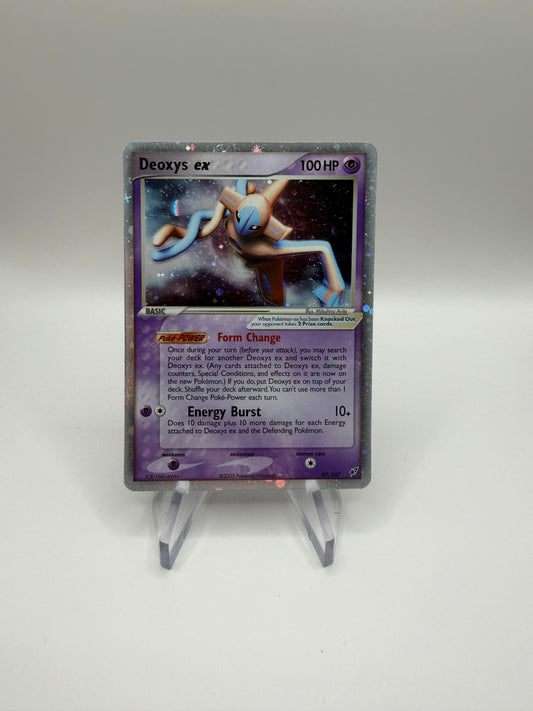 Pokemon Karte Ex Deoxys 97/107 Englisch