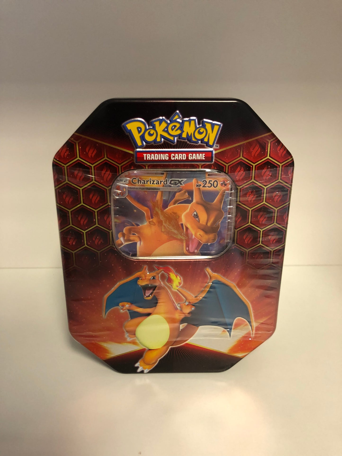 Pokemon OVP GX Tin Box Glurak Hidden Fates Englisch