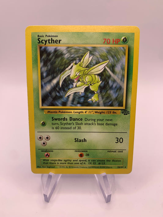 Pokemon card Scizor 26/64 Jungle English