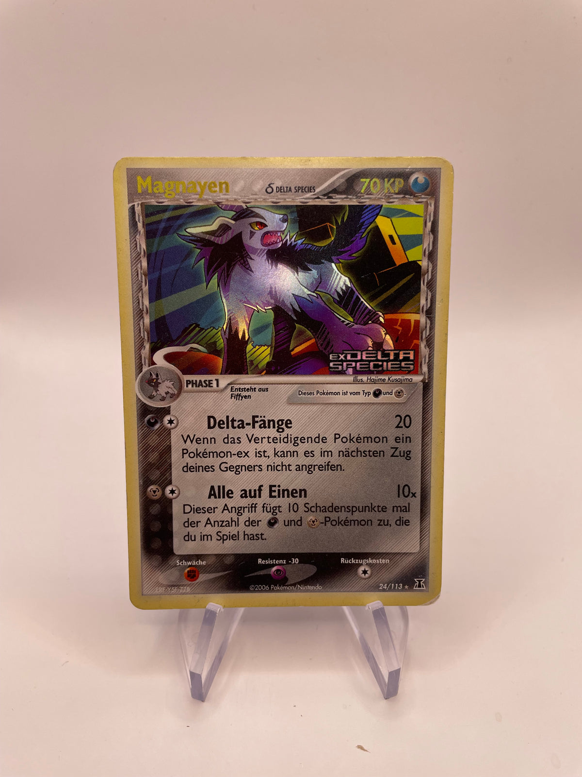 Pokémon Karte Delta Species Magnayen 24/113 Deutsch
