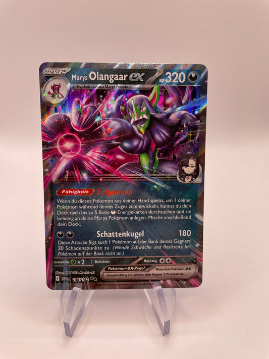 Pokemon Karte Olangaar ex 136/182 Deutsch