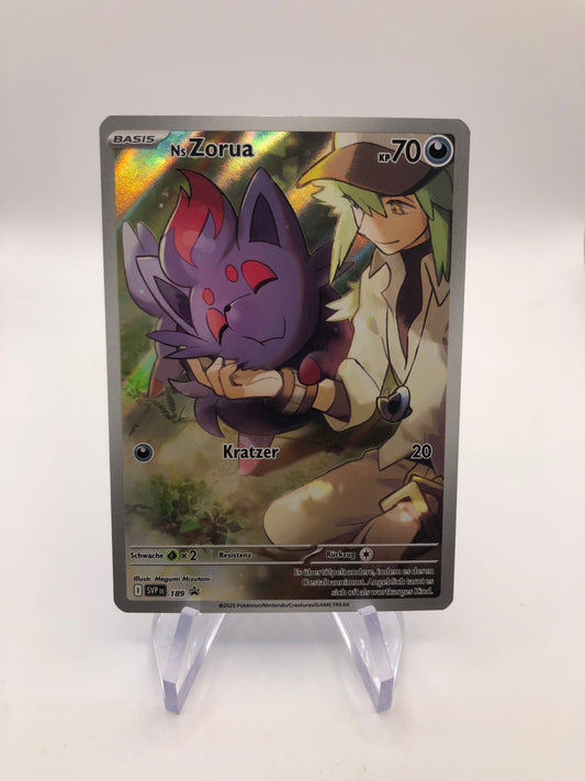 Pokemon Karte Promo Art-Rare Zorua 189 Deutsch