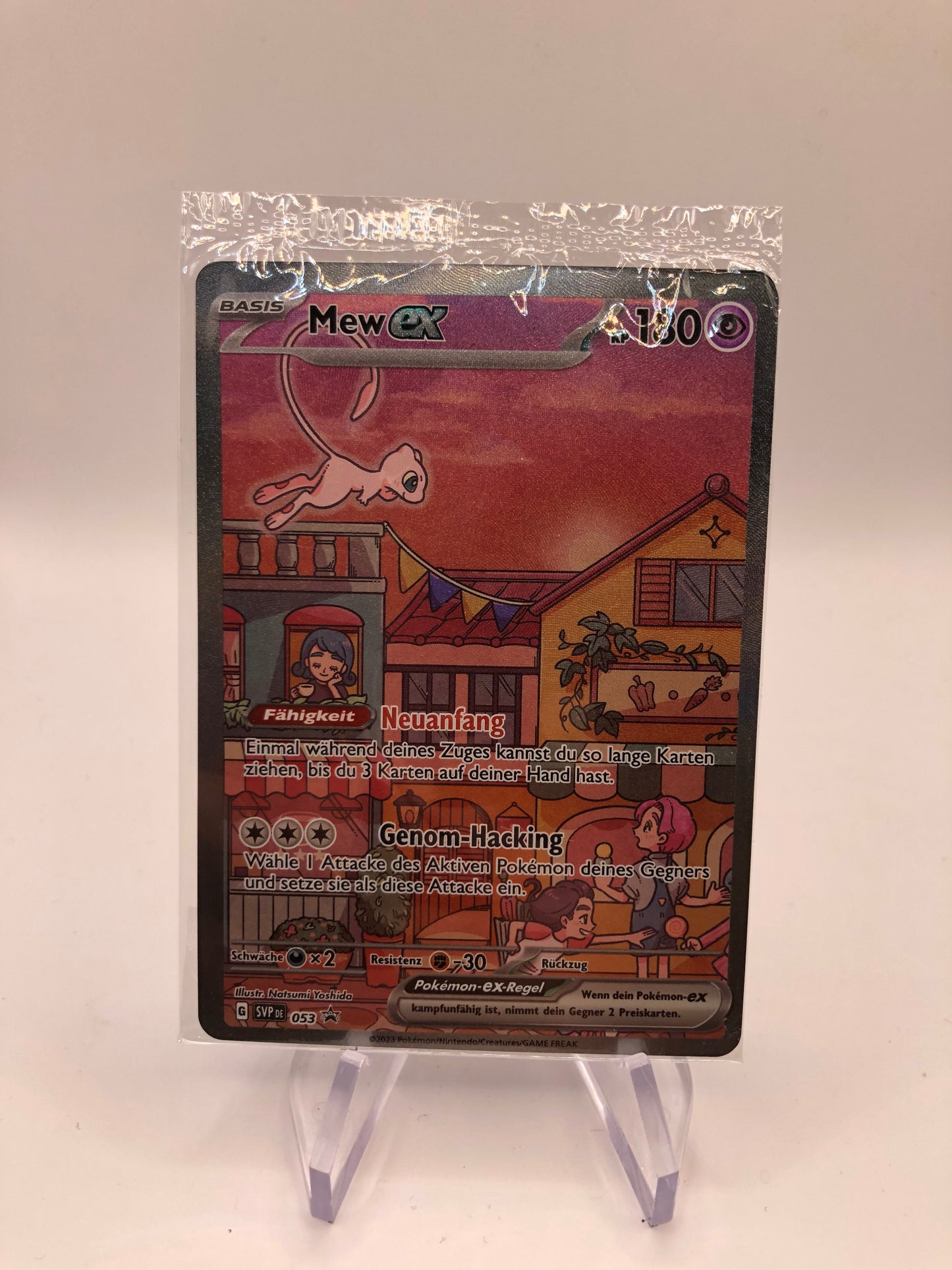 Pokemon Karte Alt-Art Ex Promo OVP Mew 53 Deutsch