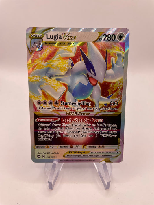 Pokemon Karte Vstar Lugia 139/195 Deutsch