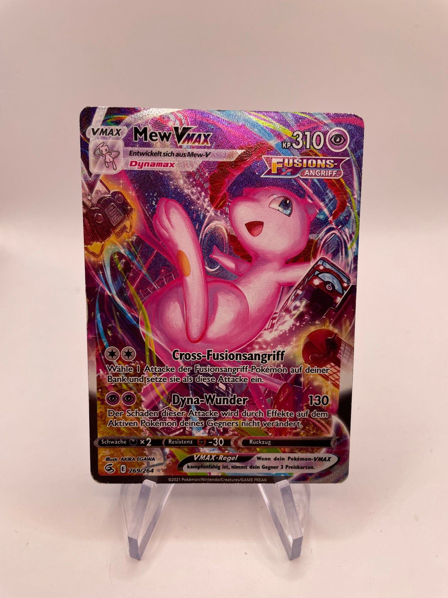 Pokemon Karte Vmax Mew 269/264 Deutsch
