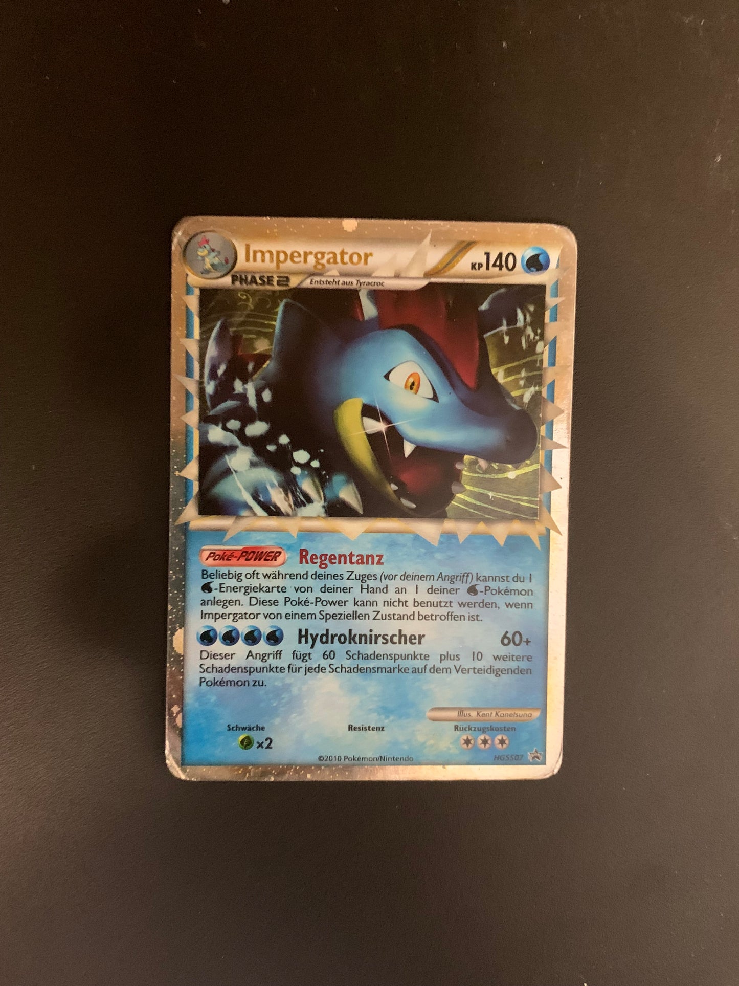 Pokemon Karte Prime Promo Impergator HGSS07 Deutsch