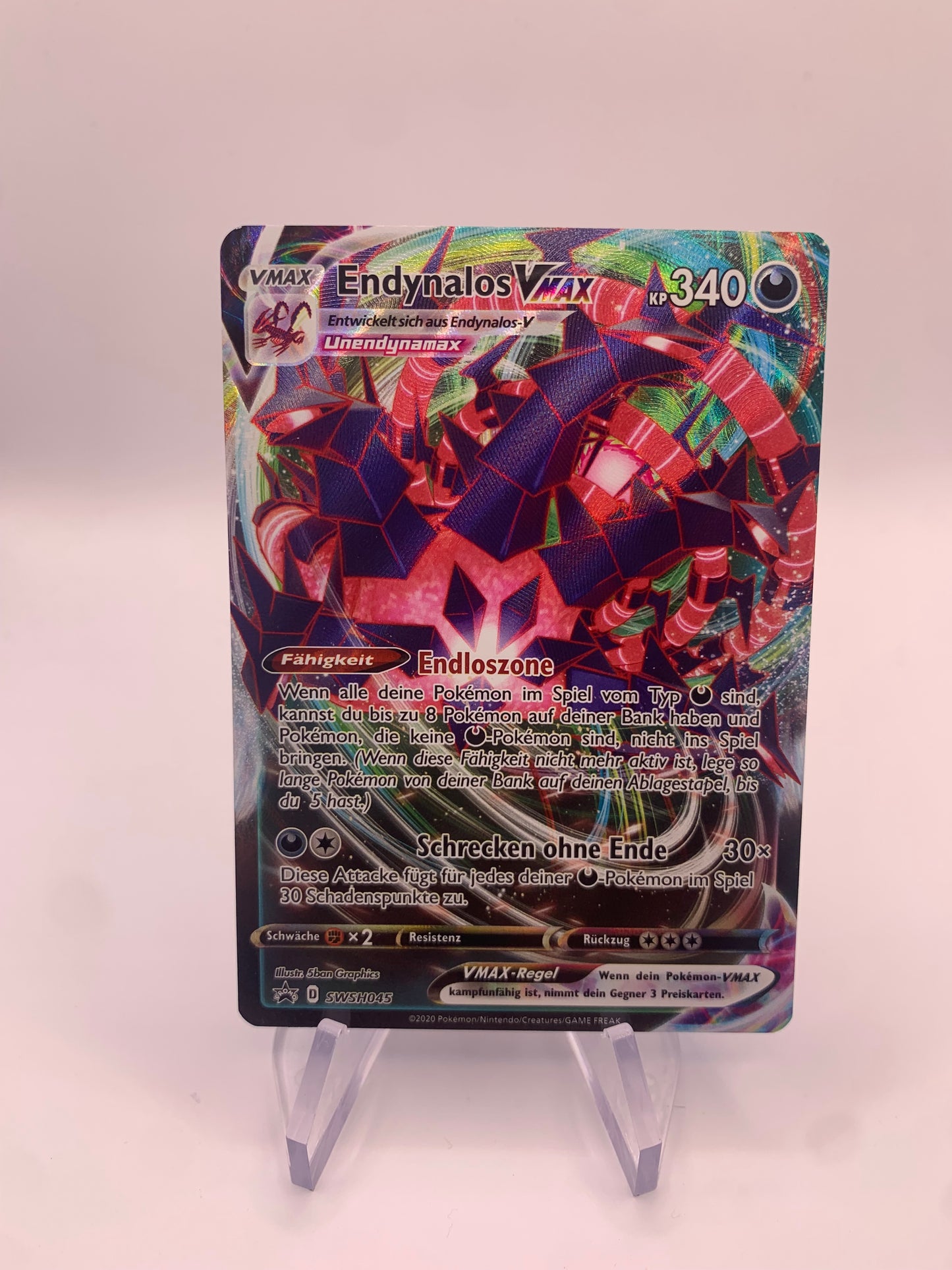 Pokemon Karte Promo Vmax Endynalos SWSH45 Deutsch