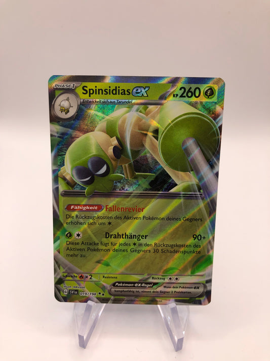 Pokemon Karte Ex Spinsidias 19/198 Deutsch