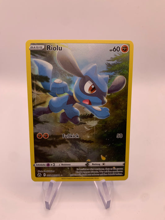 Pokemon Karte Art-Rare Riolu GG26/GG70 Deutsch