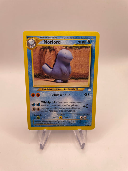 Pokemon Karte Neo Revolution Morlord 48/64 Deutsch