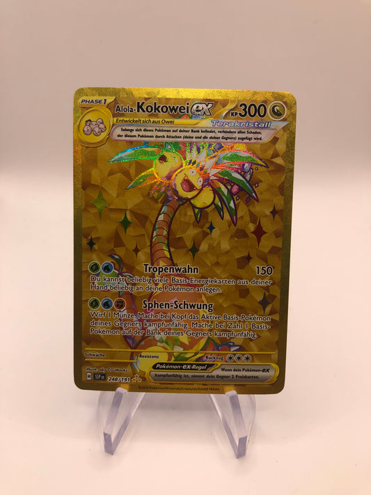 Pokemon Karte Ex Kokowei 248/191 Deutsch