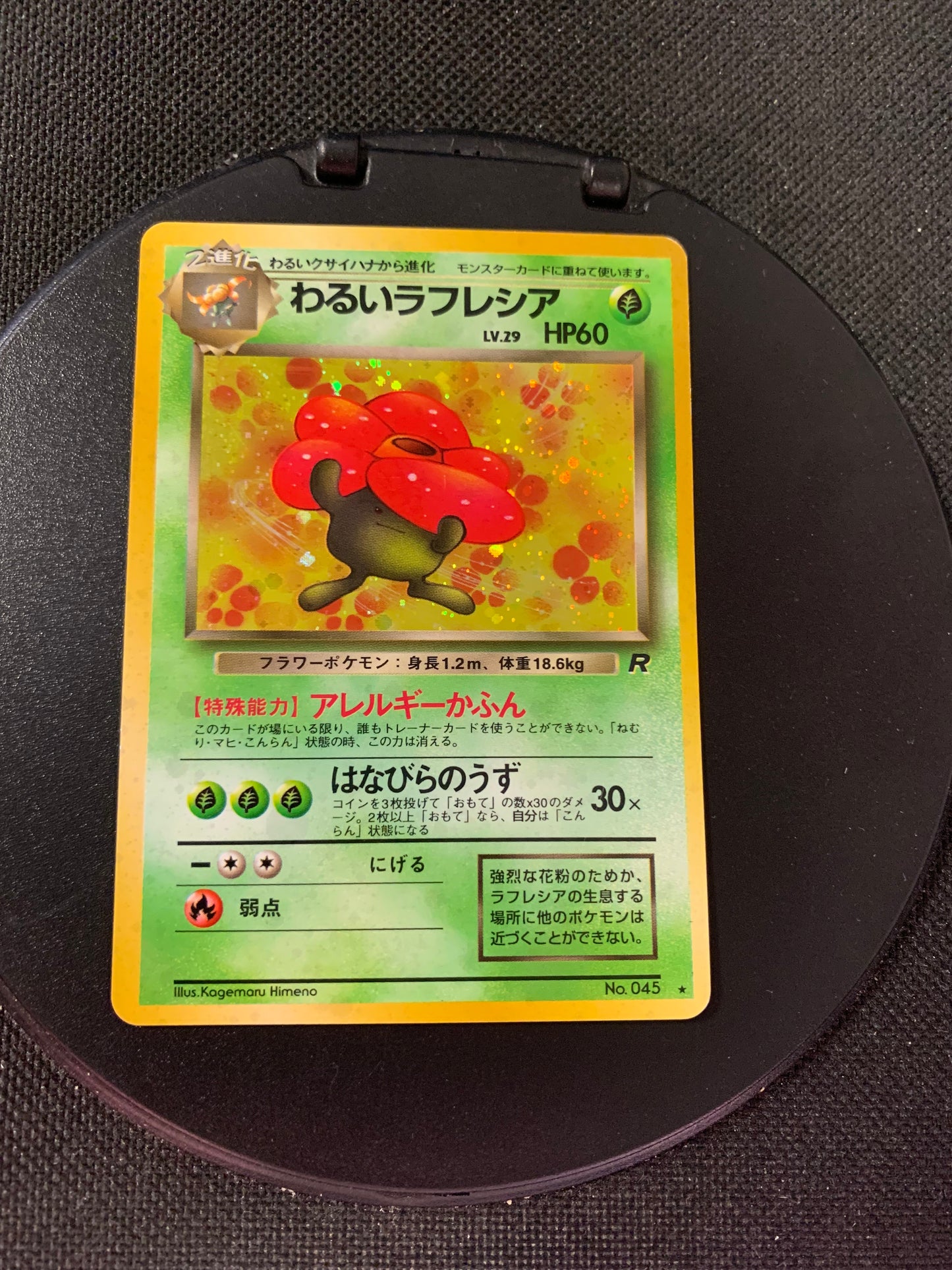 Pokemon Karte Holo Giflor No.45 Japanisch