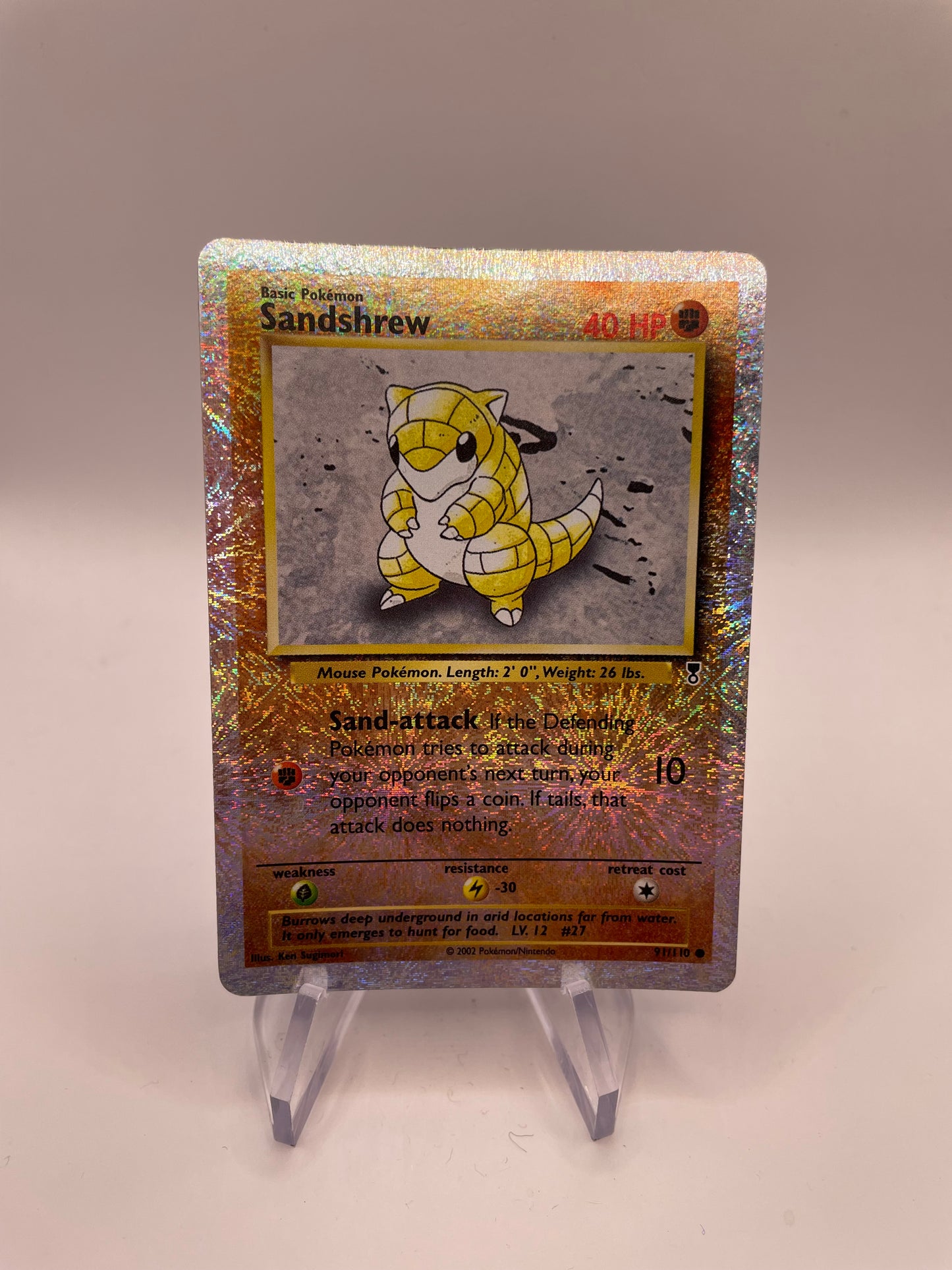 Pokemon Karten Legendary Collection Sandan 91/110 Englisch