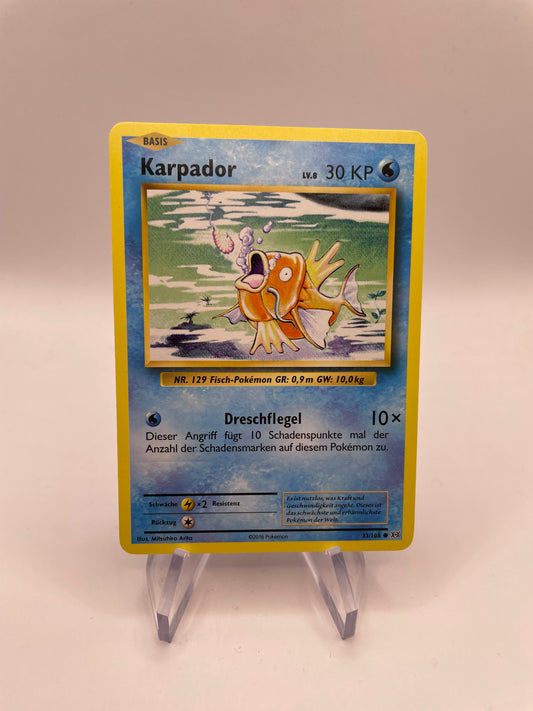 Pokemon Karte Karpador 33/108 Deutsch