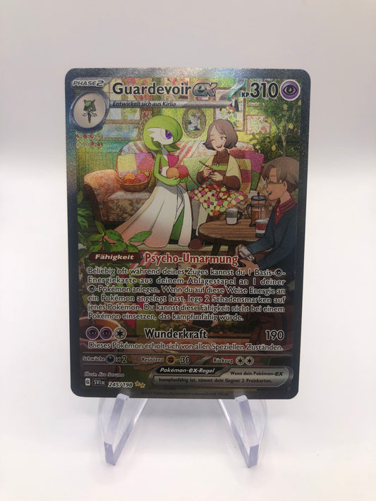 Pokemon Karte EX Alt-Art Guardevoir 245/198 Deutsch