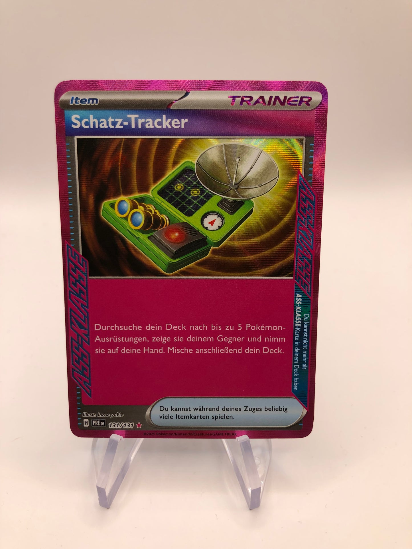 Pokemon Karte Trainer Schatz-Tracker 131/131 Deutsch
