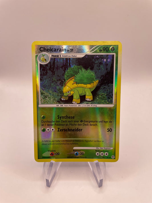 Pokémon Karte Holo Chelcarain 49/130 Deutsch