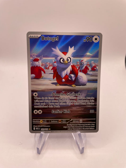 Pokémon Karte Art Rare Botogel 152/132 Deutsch