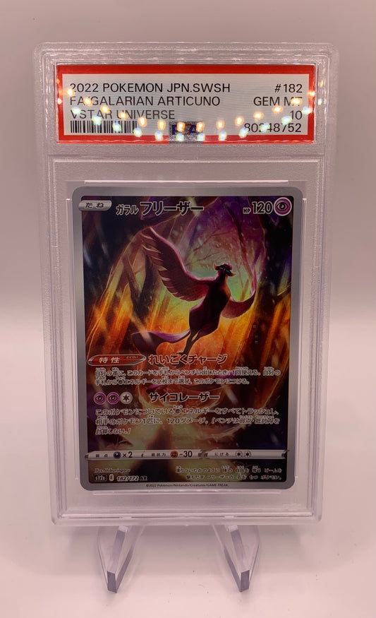 Pokemon Karte Art-Rare Psa 10 Arktos 182/172 Japanisch