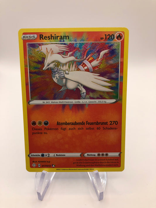 Pokemon Karte Reshiram 17/72 Deutsch