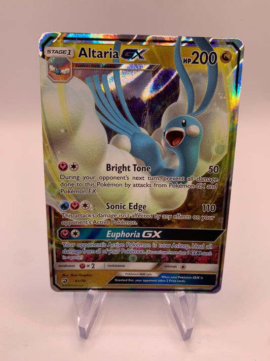 Pokemon Karte GX Altaria 41/70 Englisch