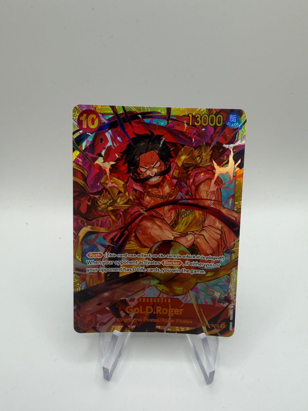 One Piece Karte Gol.D.Roger OP09-118 Englisch