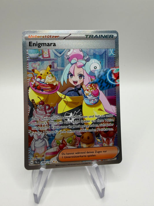 Pokemon Karte Trainer Alt-Art Enigmara 269/193 Deutsch
