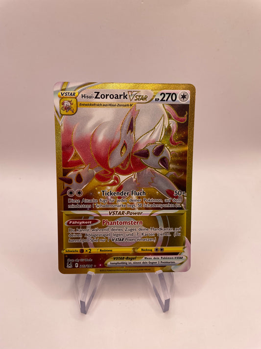 Pokemon Karte VStar Zoroark 213/196 Deutsch
