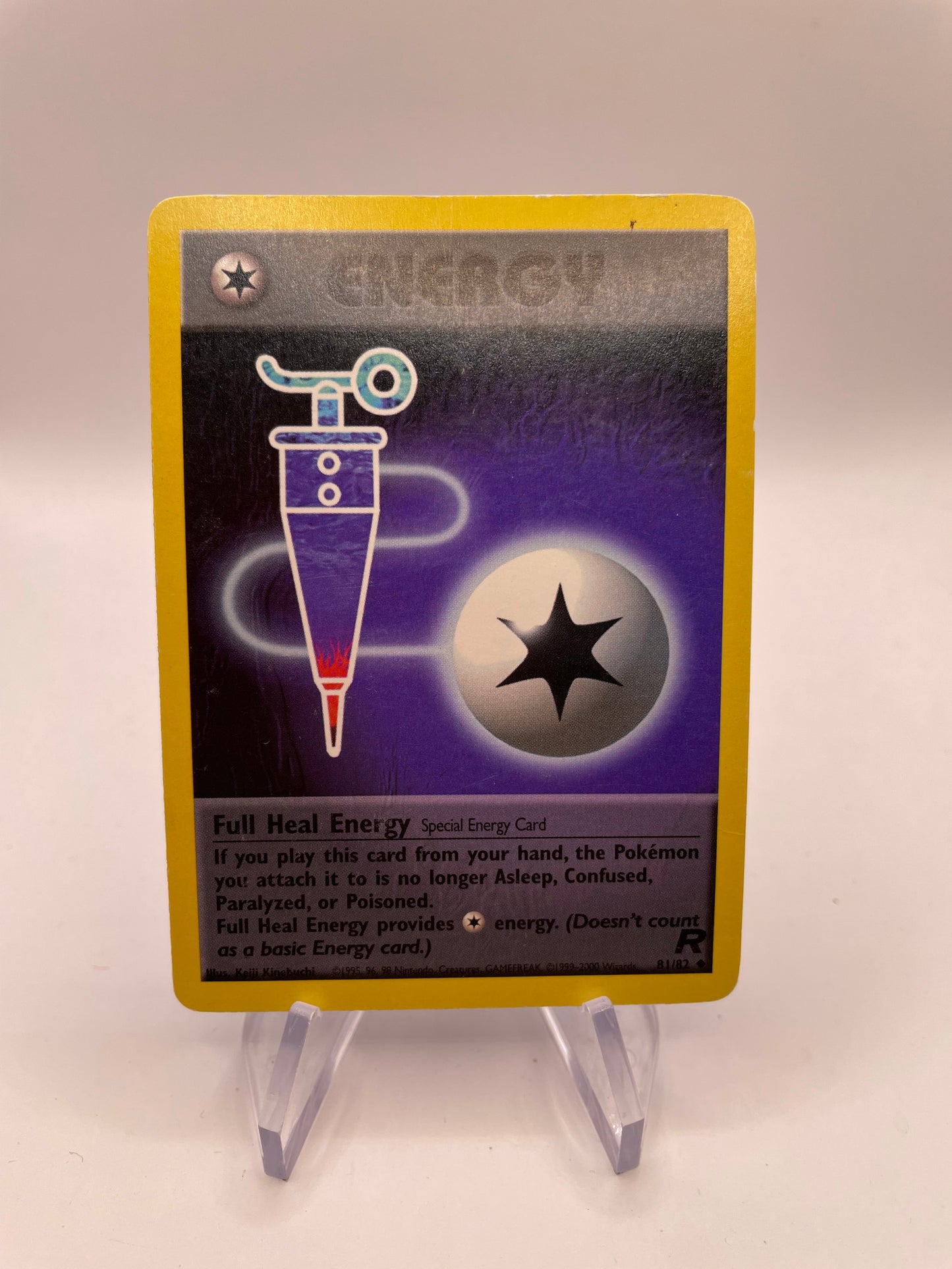 Pokemon Karte Rocket Engerie 81/82 Englisch
