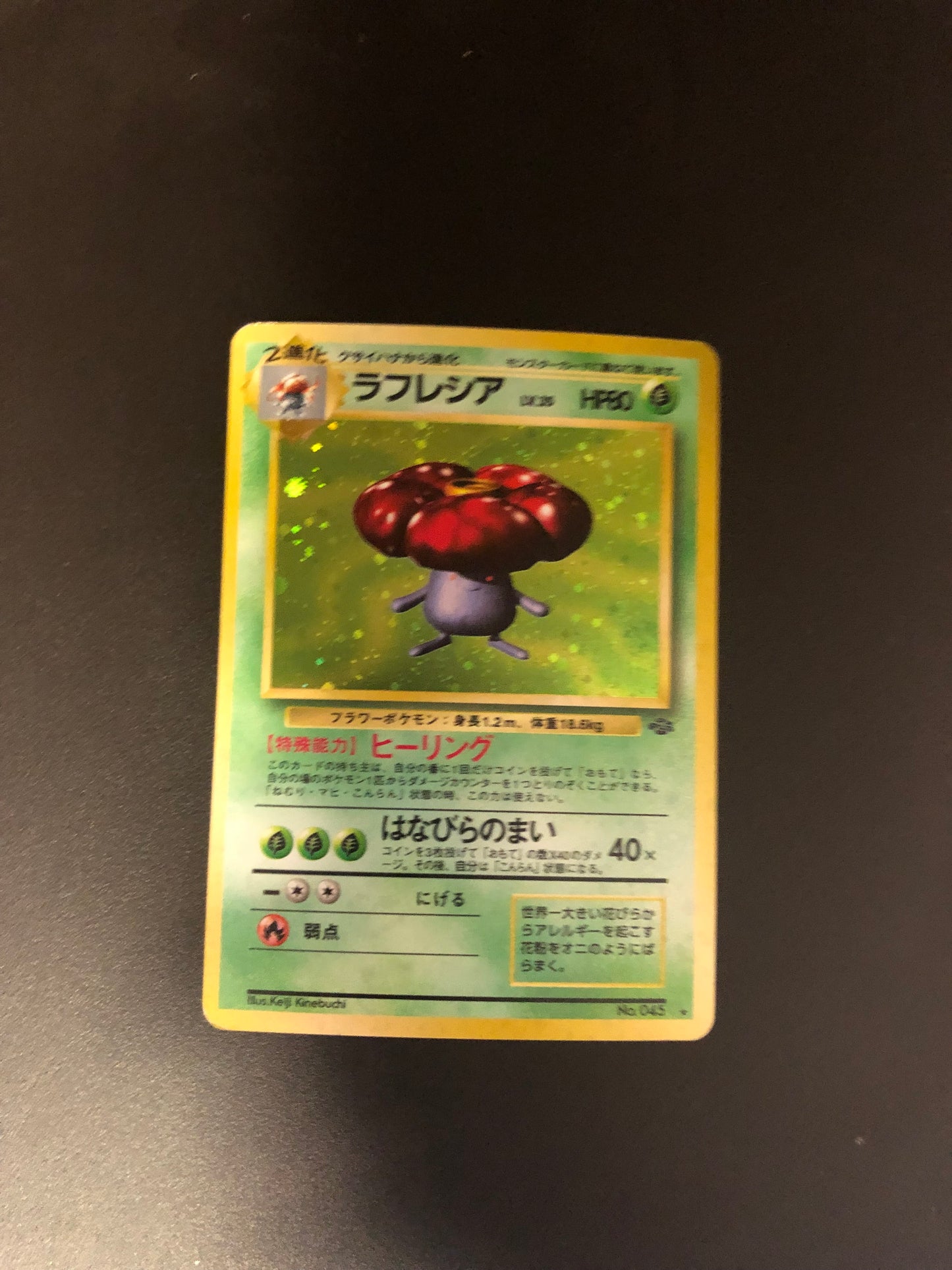 Pokemon Karte Holo Giflor No.45 Japanisch
