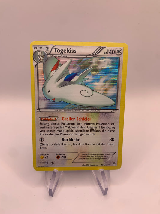 Pokemon Karte Holo Togekiss 104/135 Deutsch