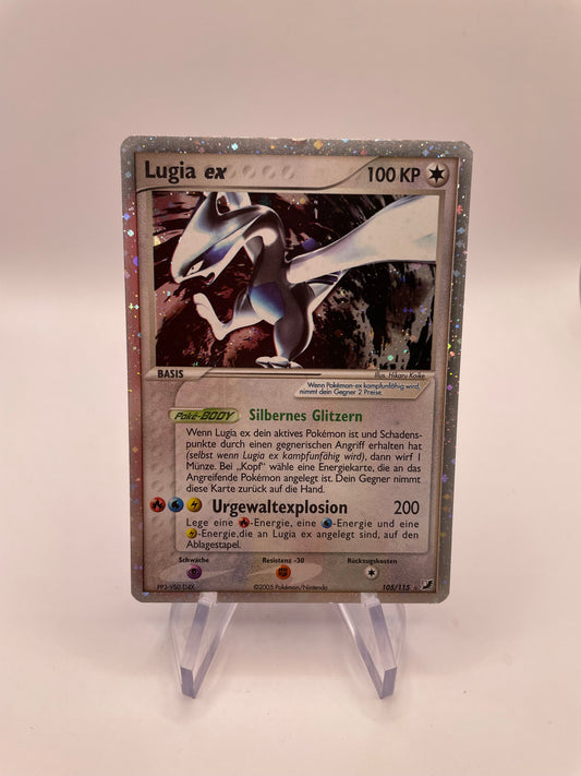 Pokemon Karte Ex Lugia 105/115 Deutsch