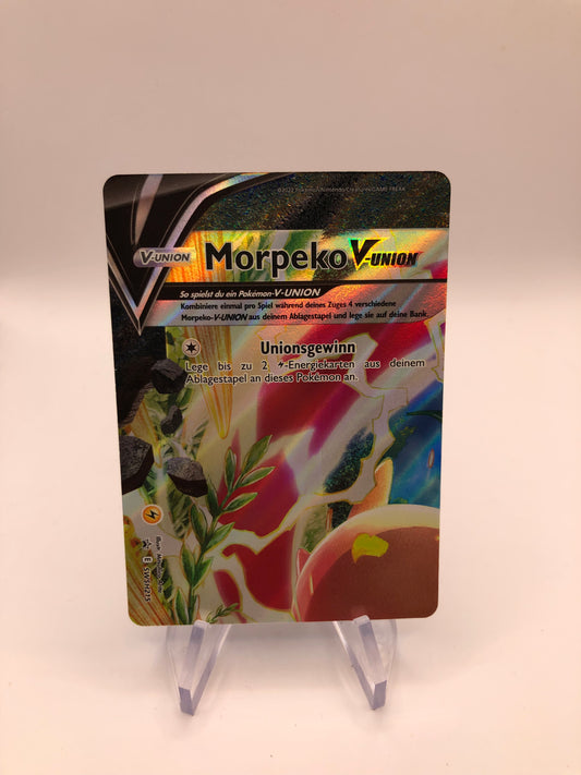 Pokemon Karte Promo V Union Morpeko SWSH215 Deutsch