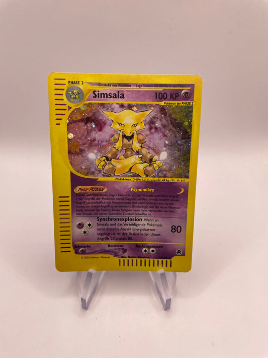 Pokemon Karte E-Series Simsala 1/165 Deutsch