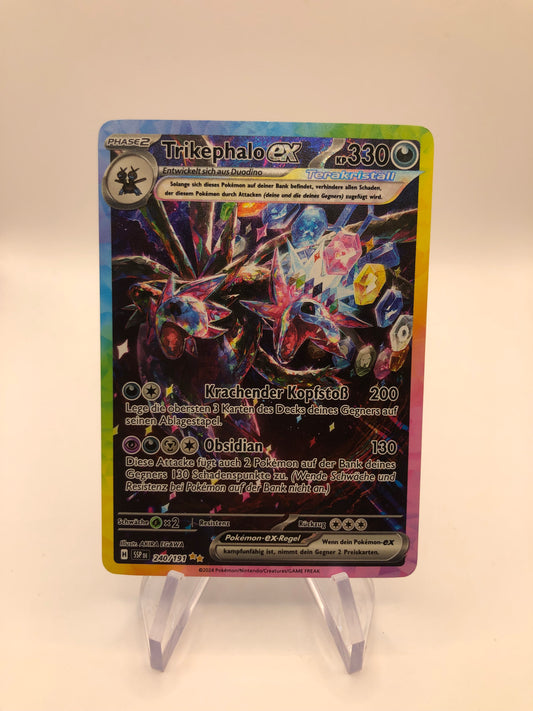 Pokemon Karte EX Trikephalo 240/191 Deutsch