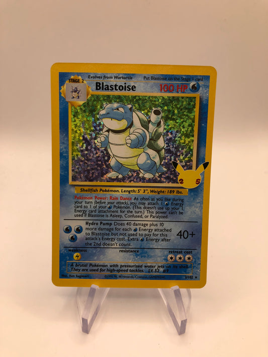 Pokemon Karte Celebration Turtok 2/10 Englisch