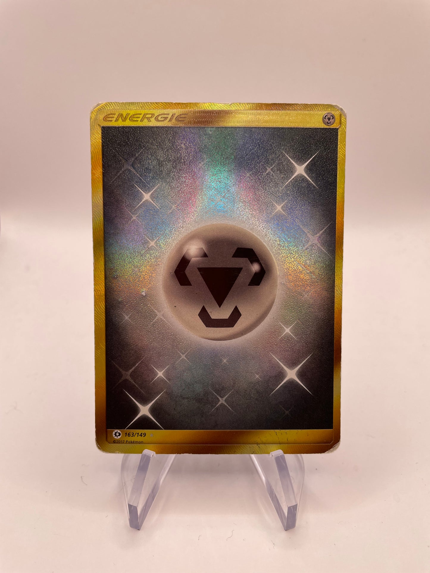 Pokemon Karte Energie Gold Metall Energie 163/149 Deutsch