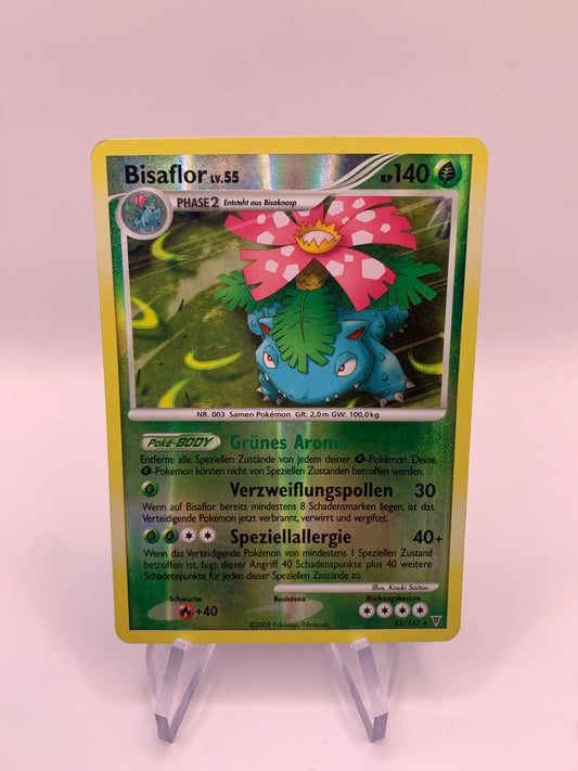 Pokemon Karte Revers Holo Bisaflor 13/147 Deutsch