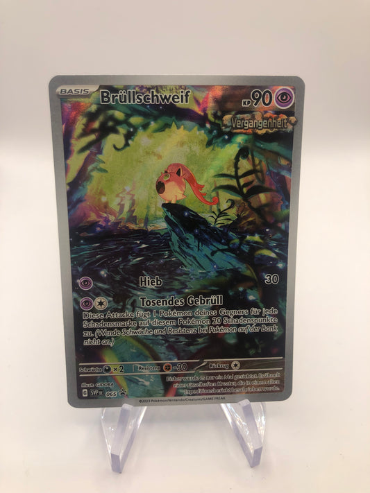 Pokemon Karte Promo Art-Rare Brüllschweif 065 Deutsch