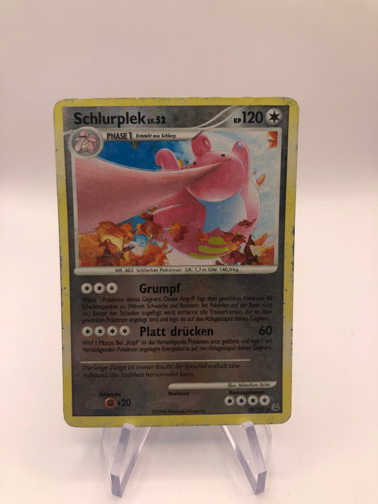 Pokémon Karte Revers Schlurplek 33/127 Deutsch