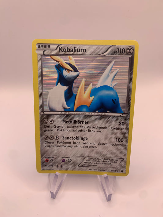 Pokemon Karte Holo Kobalium  77/98 Deutsch